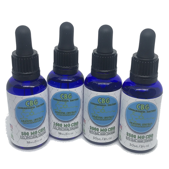 HEMP CBG TINCTURE CANNABIGEROL - Sublingual - Shop Online!