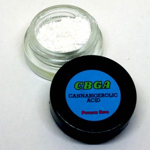 cbga, isolate, powder, pure, hemp, oil, cannabigerol, acid