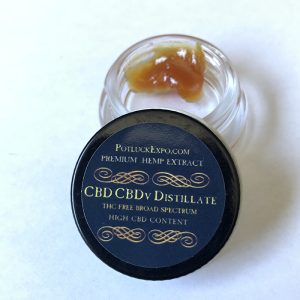 cbdv distillate, extract, cbdv, full spectrum, hemp, cannabis